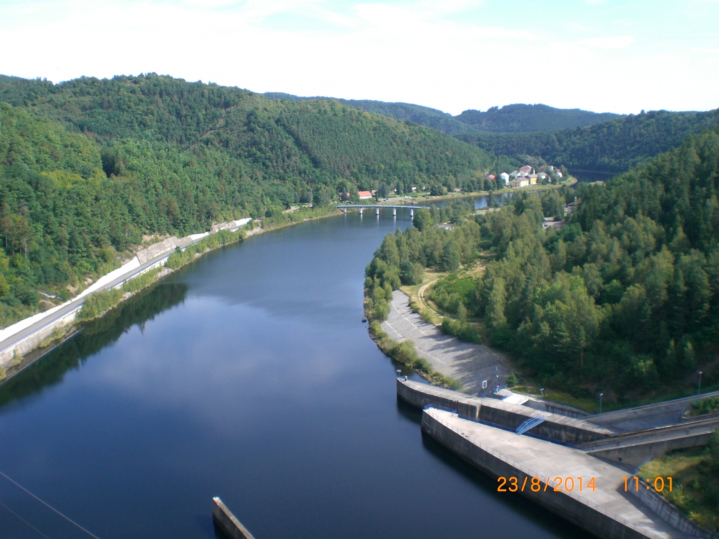 Výlet Vltavanů na Slapskou přehradu 059